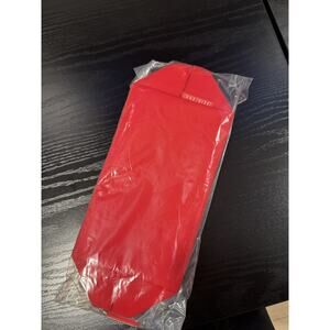 O/S One Size by Patrick Starr Signature Red Make Up Bag Zipper Travel Brand New